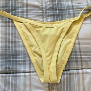 📦$5.95 SHIP! Forever 21 yellow bathing suit bottom size large